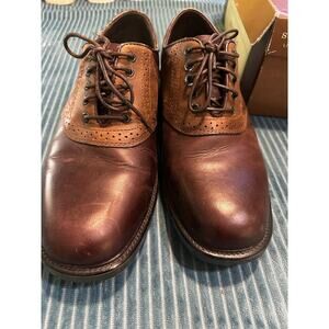 Nunn Bush Men’s Oxford Dress Shoes with Comfort Gel Insole Size 10.5